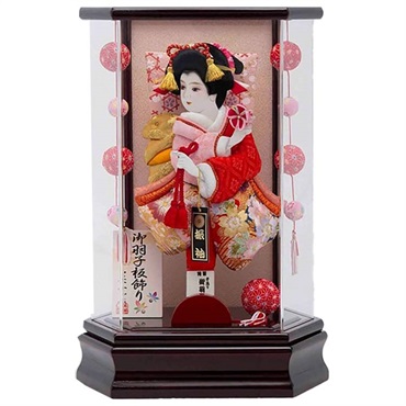 福仙 羽子板ケース飾り 「花宴春慶」 4532365201076 | イオンスタイル