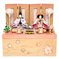 完売】福仙 親王収納飾り「萌歌」 4532365213086 ひな人形 雛人形