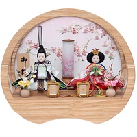 福仙 親王ケース飾り「まどか」 4532365223122 ひな人形 雛人形 RKT