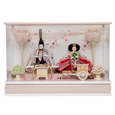 福仙雛人形 福仙 親王ケース飾り 「いのり」 4532365233107 ひな人形 雛人形 RKT