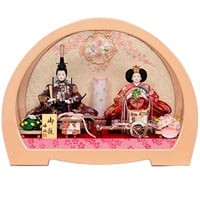 福仙 親王ケース飾り「ここみ」 4532365233114 ひな人形 雛人形 RKT