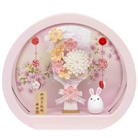 福仙 羽子板ケース飾り「花うさぎ」 4532365241058(4532365241058)