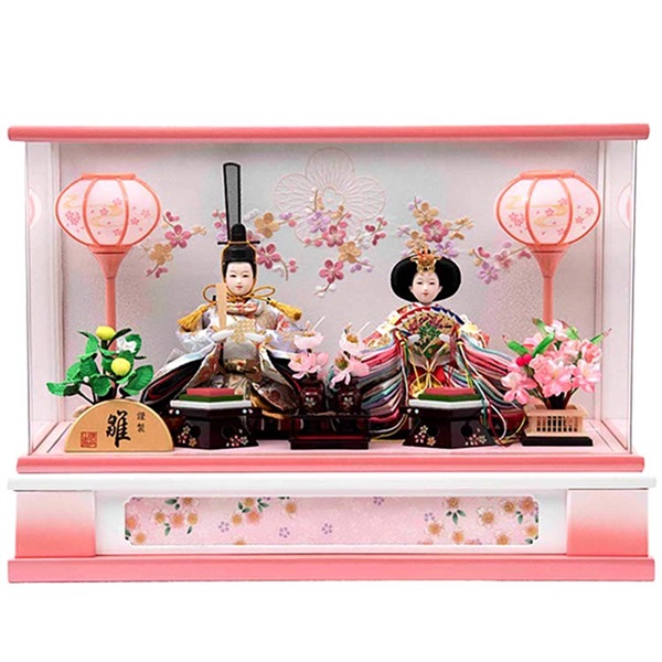 福仙 親王ケース飾り「ののか」 4532365243052 ひな人形 雛人形 RKT