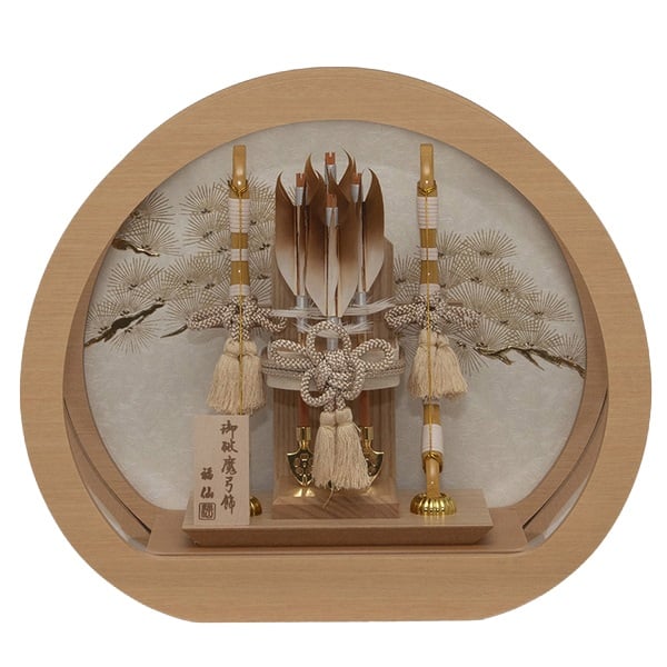 福仙 破魔弓ケース飾り「金彩松」 4532365251538(4532365251538)