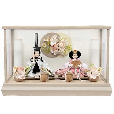 雛人形（福仙） 福仙 親王ケース飾り「茉那（まな）」 4532365253068 ひな人形 雛人形
