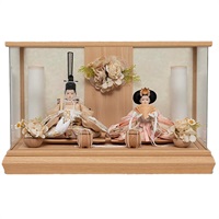 福仙 親王ケース飾り「花-hana-」 4532365253082 ひな人形 雛人形