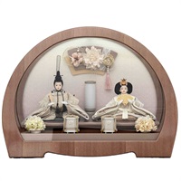 福仙 親王ケース飾り「ひより」 4532365253105 ひな人形 雛人形