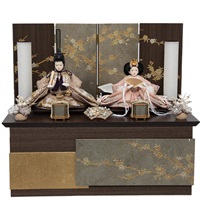 完売】福仙 親王収納飾り「心都（こと）」 4532365263029 ひな人形