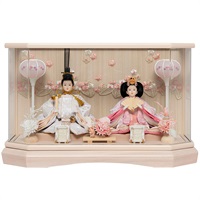 福仙 親王ケース飾り「咲茉（えま）」 4532365263050 ひな人形 雛人形