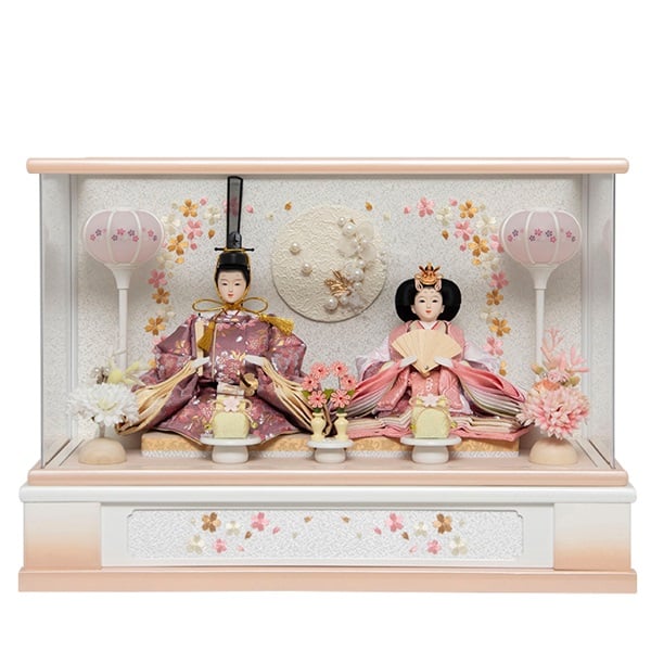 福仙　雛人形　親王ケース飾り 福仙 親王ケース飾り「ここは」 4532365263067 ひな人形 雛人形