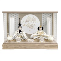 Syunaさま♡3段デコケース 完売】福仙 親王ケース飾り「調（しらべ）」 4532365263111 ひな人形