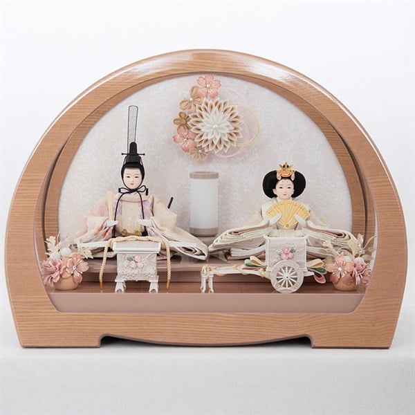 福仙 親王ケース飾り「夢花」 4532365263128 ひな人形 雛人形 | イオン