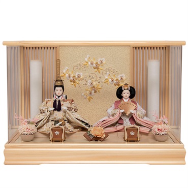 福仙 親王ケース飾り「和奏（わかな）」 4532365263135 ひな人形