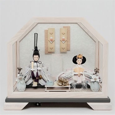 福仙 親王ケース飾り「乃愛（のあ）」 4532365263142 ひな人形 雛人形