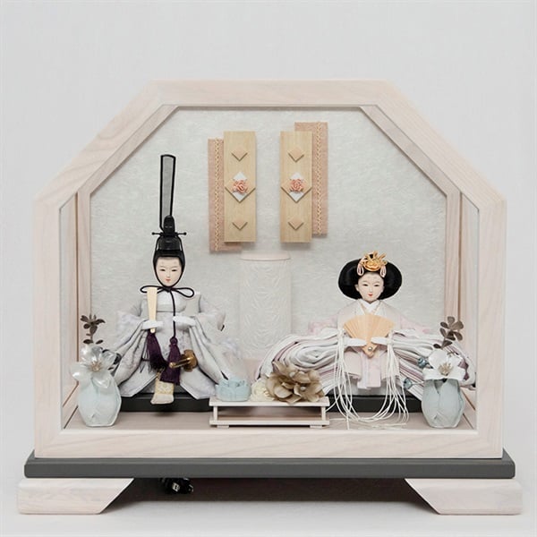 福仙 親王ケース飾り「乃愛（のあ）」 4532365263142 ひな人形 雛人形