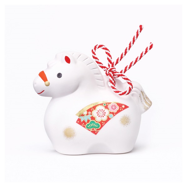 錦彩招福寿々午 土鈴・中 正月 2026 迎春 | イオンスタイルオンライン