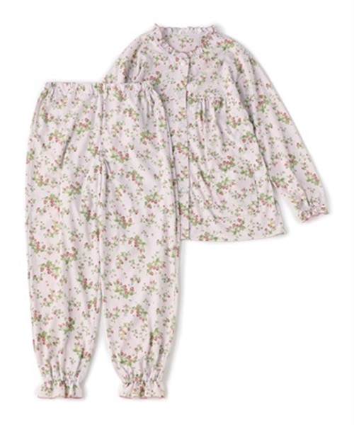 FKmrya♡ページ 介護 婦人 フリルパジャマ クロスプラス | イオンスタイルオンライン