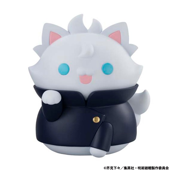 予約　2027年01月発売　MEGA CAT PROJECT 呪術廻戦 懐玉・玉折 ニャンとも大きな呪術ニャンコ①五条悟【再販】　お一人さま1点限り フィギュア(4535123843839)