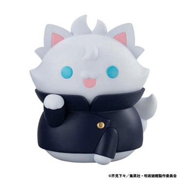 予約　2027年01月発売　MEGA CAT PROJECT 呪術廻戦 懐玉・玉折 ニャンとも大きな呪術ニャンコ①五条悟【再販】　お一人さま1点限り フィギュア