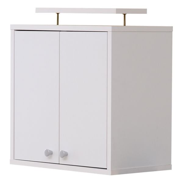 コレクションラック　深型ハイタイプ　専用上置き(ホワイト)