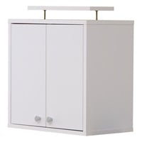 コレクションラック　深型ハイタイプ　専用上置き(ホワイト)