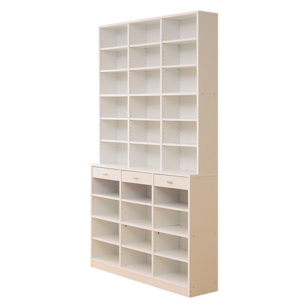 収納力抜群！120cm幅引き出し付きハイタイプ本棚 ダークブラウン[7092] 楽天市場】収納力抜群！120cm幅引き出し付きハイタイプ本棚