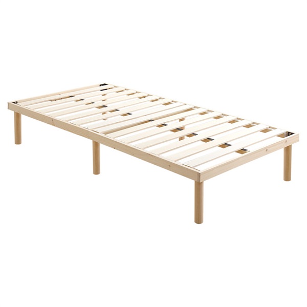 パイン材高さ2段階調整脚付きすのこベッド(セミダブル) パイン材高さ2段階調整脚付きすのこベッド(セミダブル) Twily