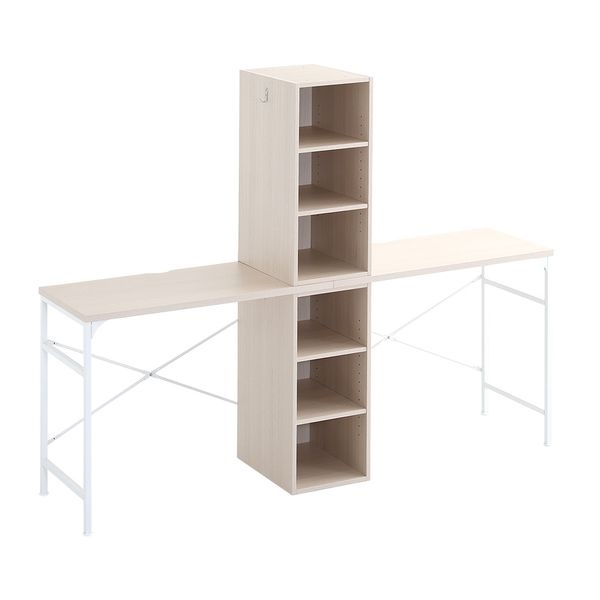 さわやかなツインデスク 90×90cm | イオンスタイルオンライン
