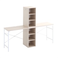 さわやかなツインデスク 90×90cm | イオンスタイルオンライン