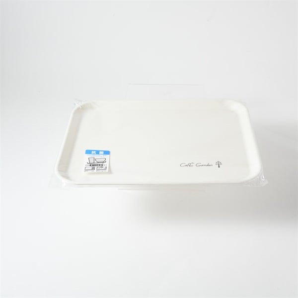 カフェガーデン　トレー　合成漆器　抗菌・すべり止め加工(36cm)