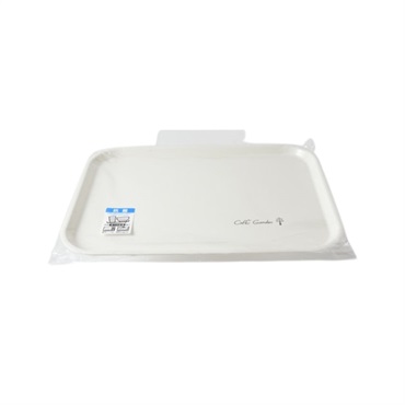 カフェガーデン　トレー　合成漆器　抗菌・すべり止め加工(41cm)