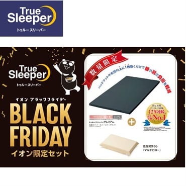 トゥルースリーパーセット トゥルースリーパー プレミアム ブラックカバー＋ 低反発枕