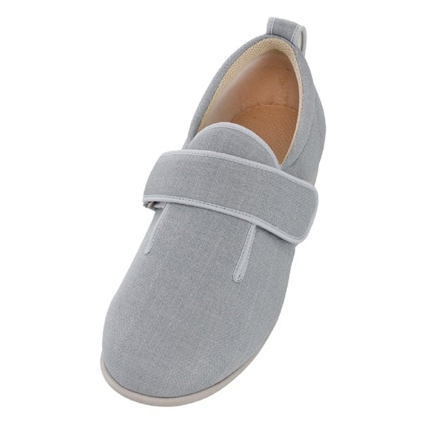 介護靴 施設・院内用 ダブルマジック２ 5E(ワイドサイズ) 7005 両足 徳武産業 あゆみシリーズ ／LL (24.0〜24.5cm) ブラウン 介護靴 施設・院内用 ダブルマジック２ヘリンボン 5E(ワイドサイズ