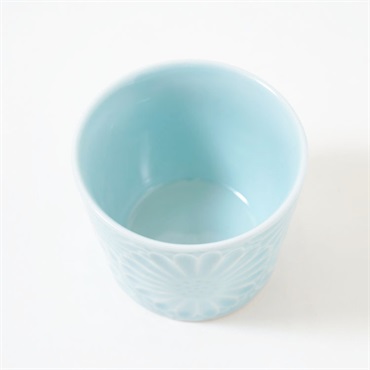 波佐見焼　マリーゴールド　カップ　150ml(ライトブルー)