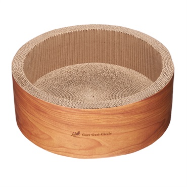 ガリガリサークル スクラッチャー インテリア ティーブラウン ガリガリサークル Gari Gari Circle エイムクリエイツ