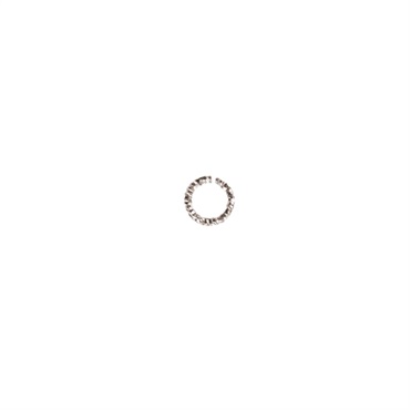 デザイン丸カン 1×6mm 10個入 基礎部材(BJ‐185S/シルバーメッキ)