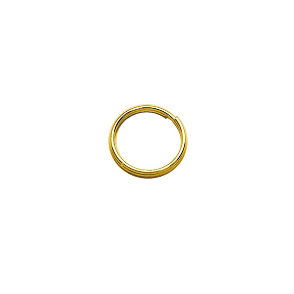 二重カン 約12mm 約10個入 基礎部材(BJ‐189G/ゴールドメッキ)