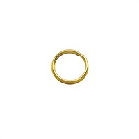 二重カン 約12mm 約10個入 基礎部材(BJ‐189G/ゴールドメッキ)