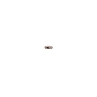 コネクター 10個 ボールチェーン1.2mm用(BJ‐227S/シルバーメッキ)