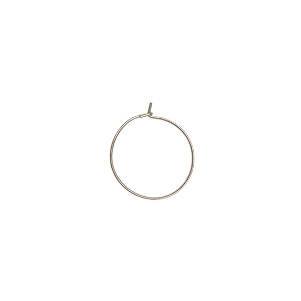 ワイヤーフープピアス 約0.6×20mm | イオンスタイルオンライン