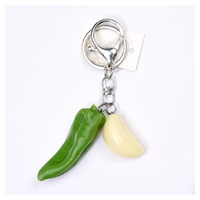食品サンプルキーホルダー 野菜(唐辛子3)