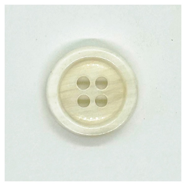 ポリボタン OHP‐3045 15mm(#01/白)