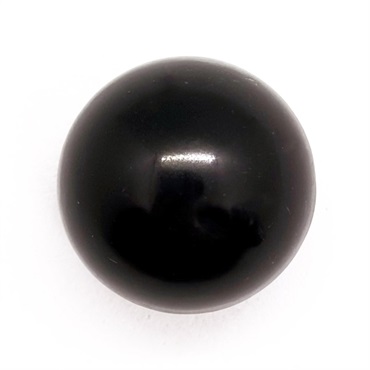 メダマボタン 黒(15mm)