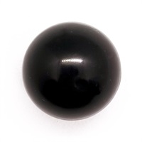 メダマボタン 黒(15mm)