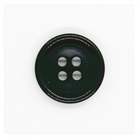 4ツ穴ボタン 15mm AN‐1(#08/黒)