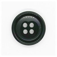 4ツ穴ボタン 18mm AN‐1(#08/黒)