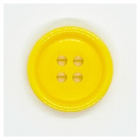 4ツ穴ボタン 18mm AN‐1(#53/黄色)