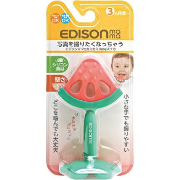 エジソンママ カミカミベビースイカ おしゃぶり 歯固め