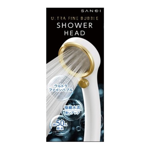 SANEI ウルトラファインバブル節水ストップシャワーヘッド A25