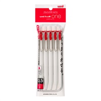 ユニボールワン イオン限定カラー ボールペン 4本 セット FとP 各5セット イオンの文具コーナーで発見💡 限定色のユニボールワンP♡ 定番